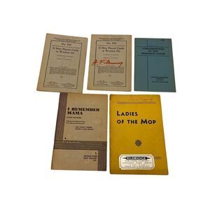 Lot Of 5 Play Services Ladies Of The Mop I Remember Mama